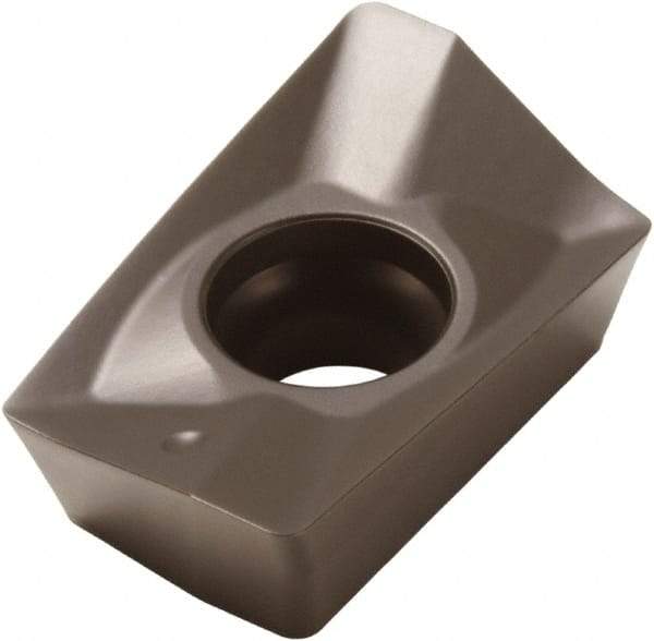 Seco - XOMX180608 M10 Grade MP2500 Carbide Milling Insert - TiCN/Al2O3 Finish, 1/4" Thick, 0.031" Corner Radius - Exact Tool & Supply