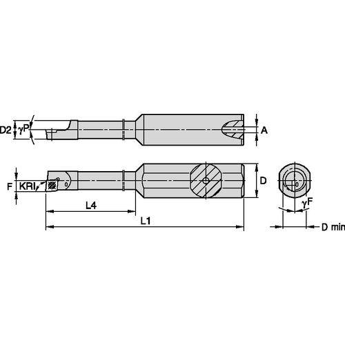 CSBM6412325R STEEL SHANK STEP - Exact Tool & Supply