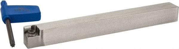 Iscar - SCAC, Right Hand Cut, 12mm Shank Height x 12mm Shank Width, Neutral Rake Indexable Turning Toolholder - 150mm OAL, Series Isoturn - Exact Tool & Supply