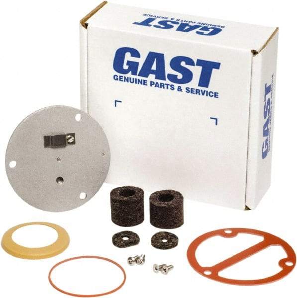 Gast - 12 Piece Air Compressor Repair Kit - For Use with Gast ROA/RAA/SOA/SAA Models - Exact Tool & Supply