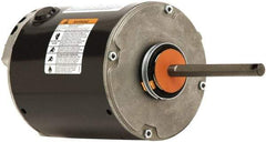 US Motors - 1 Max hp, 850 Max RPM, Polyphase Electric AC DC Motor - 575 V Input, Single Phase, 56YZ Frame, 5/8" Shaft Diam, Belly Band Mount, ODP Enclosure - Exact Tool & Supply