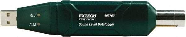 Extech - A and C Frequency Weight, LED Display Datalogging Sound Meter - 30 to 130 Decibels - Exact Tool & Supply