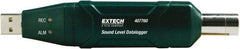 Extech - A and C Frequency Weight, LED Display Datalogging Sound Meter - 30 to 130 Decibels - Exact Tool & Supply