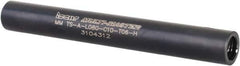 Iscar - Multimaster 10mm 90° Shank Milling Tip Insert Holder & Shank - 0.394" Neck Diam, T06 Neck Thread, 80mm OAL, Steel MM TS-A Tool Holder - Exact Tool & Supply