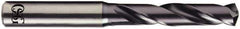 OSG - 3.9mm 140° Solid Carbide Screw Machine Drill Bit - WD1 Finish, 24mm Flute Length, 66mm OAL, Through Coolant - Exact Tool & Supply