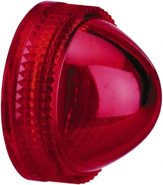 Schneider Electric - Pilot and Indicator Light Lens - Red - Exact Tool & Supply