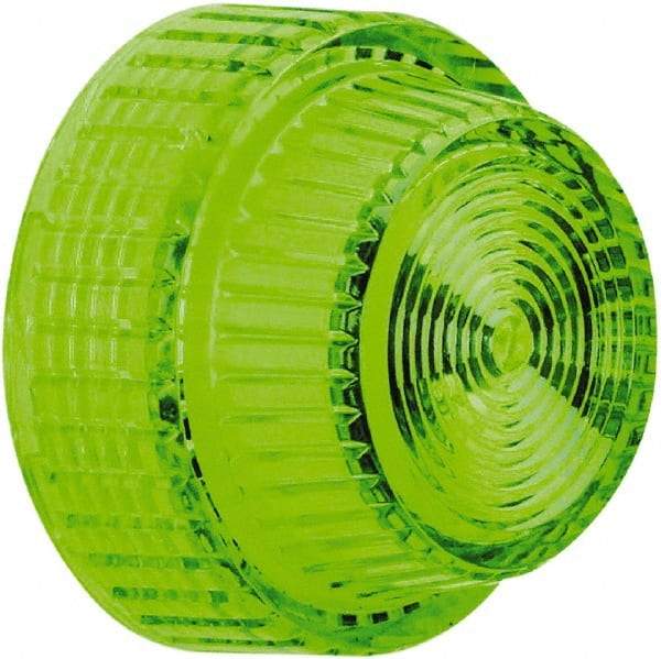 Schneider Electric - Pilot and Indicator Light Lens - Green - Exact Tool & Supply
