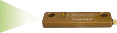 Johnson Level & Tool - 1 Beam 150' (Interior) Max Range Sheave Alignment Trainer - Green Beam, 1/16" at 10' Accuracy, 1-3/4" Long x 3/4" Wide x 6-3/4" High, Battery Included - Exact Tool & Supply