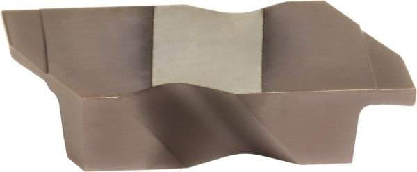 Sumitomo - 2041SG Grade EH520V, 0.041" Cutting Width Carbide Grooving Insert - 0.05" Max Depth of Cut, Neutral, 0.002 to 0.005" Corner Radius, TiAlN Finish - Exact Tool & Supply