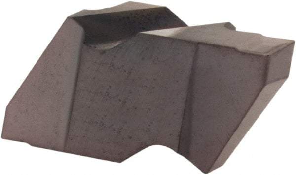 Kennametal - 2094NG K Grade KCU25, 0.0941" Cutting Width Carbide Grooving Insert - 0.1098" Max Depth of Cut, Left Hand, 0.0075" Corner Radius, AlTiN Finish - Exact Tool & Supply