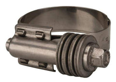Value Collection - 13/16 to 1-3/4" Hose, 9/16" Wide x 0.6" Thick, Constant Torque Clamp - 13/16 to 1-3/4" Diam, Grade 301 & 410 Stainless Steel Screw - Exact Tool & Supply