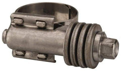 Value Collection - 9/16 to 1-1/16" Hose, 9/16" Wide x 0.6" Thick, Constant Torque Clamp - 9/16 to 1-1/16" Diam, Grade 301 & 410 Stainless Steel Screw - Exact Tool & Supply
