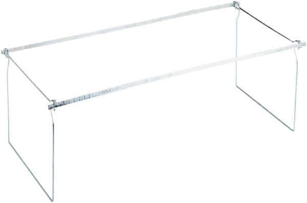 UNIVERSAL - 23 x 26.77", Letter Size, Silver, Hanging File Drawer Frames - Exact Tool & Supply