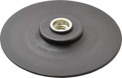 Made in USA - 5" Diam Quick-Change Disc Backing Pad - Medium Density, 20,000 RPM, Speed-Lok Compatible - Exact Tool & Supply