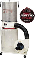 Jet - 2µm, Portable Dust Collector - 1,200 CFM Air Flow - Exact Tool & Supply