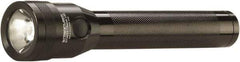 Streamlight - White LED Bulb, 390 Lumens, Industrial/Tactical Flashlight - Black Aluminum Body, 1 AA Battery Included - Exact Tool & Supply