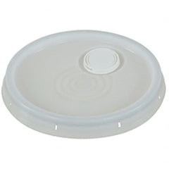 Vestil - Tote & Storage Container Lids For Use With: 3-1/2, 5 & 6 Gallon Pails Width (Decimal Inch): 12.500 - Exact Tool & Supply