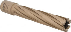 Hougen - 11/16" Diam x 3" Deep Carbide-Tipped Annular Cutter - Exact Tool & Supply