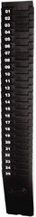 Lathem Time - 27" High x 3-7/8" Wide 25 Pocket Adjustable Time Card Rack - Black, Use with Time Cards - Exact Tool & Supply