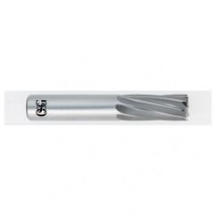 1 Dia. x 4 Overall Length 14-Flute Square End Solid Carbide SE End Mill-Round Shank-Center Cutting-Uncoated - Exact Tool & Supply