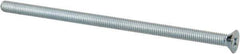 Value Collection - #10-32 UNF, 4" OAL Phillips Drive Machine Screw - Flat Head, Grade J82 Steel, Zinc-Plated Finish, Without Washer - Exact Tool & Supply
