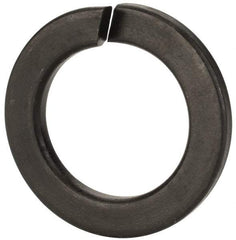 Value Collection - M22, 22.5mm ID, 35.9mm OD, 4mm Thick Split Lock Washer - Grade 8 Spring Steel, Uncoated, 22.5mm Min ID, 23.5mm Max ID - Exact Tool & Supply