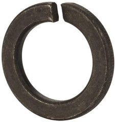 Value Collection - M27, 27.5mm ID, 43mm OD, 5mm Thick Split Lock Washer - Grade 8 Spring Steel, Uncoated, 27.5mm Min ID, 43.7mm Max ID - Exact Tool & Supply
