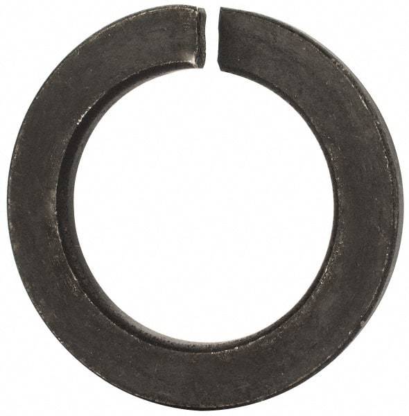 Value Collection - M48, 49mm ID, 75mm OD, 7mm Thick Split Lock Washer - Grade 8 Spring Steel, Uncoated, 49mm Min ID, 50.5mm Max ID - Exact Tool & Supply
