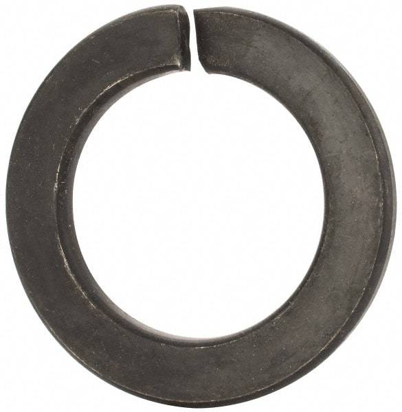 Value Collection - M52, 53mm ID, 83mm OD, 8mm Thick Split Lock Washer - Grade 8 Spring Steel, Uncoated, 53mm Min ID, 54.5mm Max ID - Exact Tool & Supply