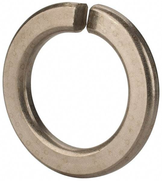 Value Collection - M30, 30.5mm ID, 48.2mm OD, 6mm Thick Split Lock Washer - 18-8 Austenitic Grade A2 Stainless Steel, Uncoated, 30.5mm Min ID, 31.7mm Max ID - Exact Tool & Supply