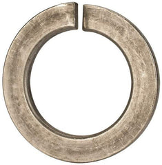 Value Collection - M45, 45.5mm ID, 71.2mm OD, 7mm Thick Split Lock Washer - 18-8 Austenitic Grade A2 Stainless Steel, Uncoated, 45.5mm Min ID, 46.7mm Max ID - Exact Tool & Supply