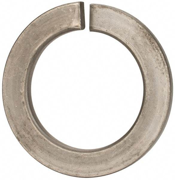 Value Collection - M48, 49mm ID, 75mm OD, 7mm Thick Split Lock Washer - 18-8 Austenitic Grade A2 Stainless Steel, Uncoated, 49mm Min ID, 50.5mm Max ID - Exact Tool & Supply