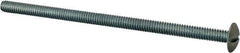 Value Collection - 1/4-20 UNC, 5" Length Under Head Slotted Drive Machine Screw - Truss Head, Grade J82 Steel, Zinc-Plated Finish, Without Washer - Exact Tool & Supply
