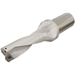 Iscar - 51mm Max Drill Depth, 3xD, 17mm Diam, Indexable Insert Drill - 2 Inserts, 20mm Shank Diam, Whistle Notch Shank - Exact Tool & Supply