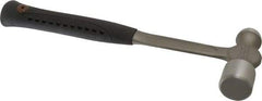 Paramount - 1-1/2 Lb Head Ball Pein Hammer - Steel Handle with Grip, 13-3/4" OAL - Exact Tool & Supply