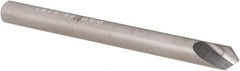 SGS - 3/16" Head Diam, 3/16" Shank Diam, 1 Flute 90° Solid Carbide Countersink - Exact Tool & Supply