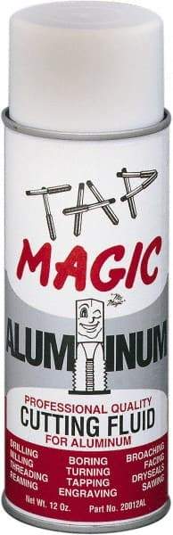 Tap Magic - Tap Magic Aluminum, 12 oz Aerosol Cutting & Tapping Fluid - Semisynthetic - Exact Tool & Supply