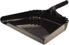 Weiler - Dust Pans & Scoops - 16" 20 GAUGE XTRA WIDE MTL DUST PAN WEIL - Exact Tool & Supply