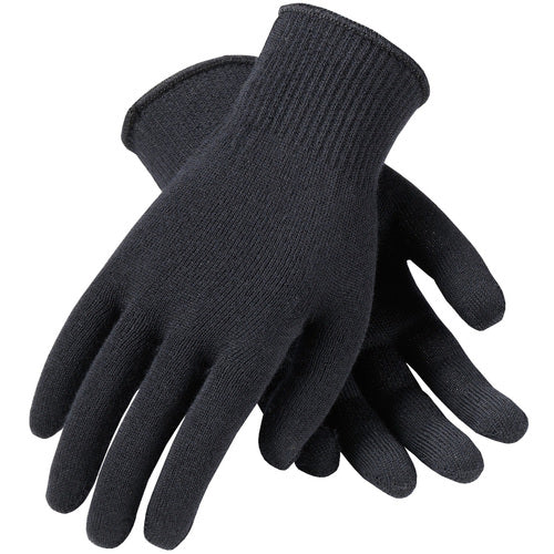 ‎41-130L Insulated Seamless Knit - Merino Wool - 13 Gauge - Light Weight Black - Exact Tool & Supply