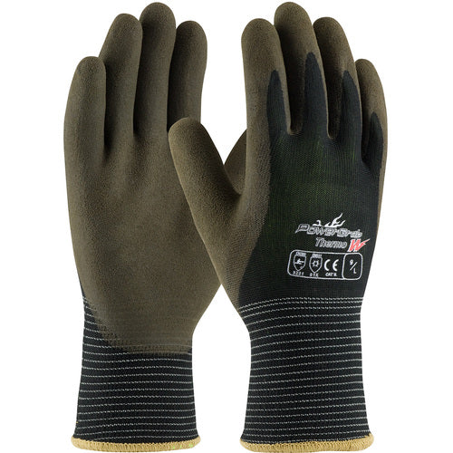 ‎41-1430/XL Insulated Seamless Knit - PowerGrab Thermo W - 13G Poly Shell - 10G Acrylic Liner - Latex MS Grip - Exact Tool & Supply
