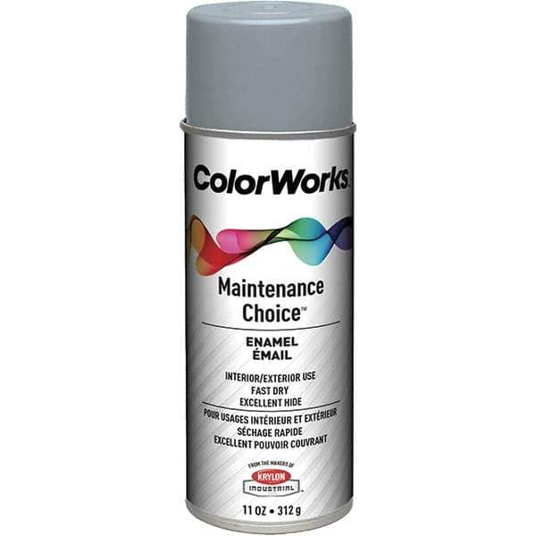 Krylon - Primers   Type: Enamel Spray Primer    Color Family: Gray - Exact Tool & Supply