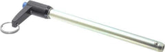 Gibraltar - 1/2" Diam, 6" Usable Length, L Handle, Quick Release Pin - Grade 4130 Steel, Zinc-Plated Finish - Exact Tool & Supply