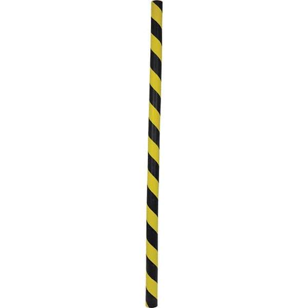 Vestil - 36" Long, Foam Edge Guard - Yellow/Black - Exact Tool & Supply