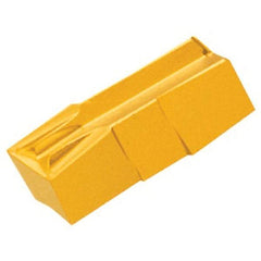 Iscar - 348020GIF Grade IC830, 3.48mm Cutting Width Carbide Grooving Insert - 13mm Max Depth of Cut, Neutral, 0.2mm Corner Radius, TiAlN Finish - Exact Tool & Supply