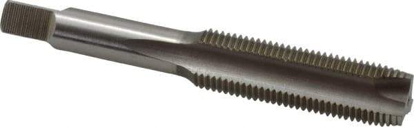 Hertel - 1/2-20 UNF, 3 Flute, Bright Finish, High Speed Steel Spiral Point Tap - Plug Chamfer, Right Hand Thread, 3-3/8" OAL, 2B Class of Fit - Exact Tool & Supply