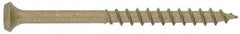 Value Collection - #12 Bugle Head, Square Drive Steel Deck Screw - 3-1/2" OAL - Exact Tool & Supply