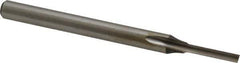 Onsrud - 1/8" Diam, 1/4" Shank Diam, 5/8" Length of Cut, 1 Flute Single Edge Straight Router Bit - 3-1/4" Overall Length, Right Hand Cut, High Speed Steel - Exact Tool & Supply