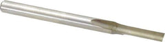 Onsrud - 3/16" Diam, 1/4" Shank Diam, 3/4" Length of Cut, 1 Flute Single Edge Straight Router Bit - 3-1/4" Overall Length, Right Hand Cut, High Speed Steel - Exact Tool & Supply