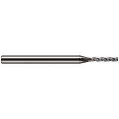 Harvey Tool - Square End Mills; Mill Diameter (Inch): 5/64 ; Mill Diameter (Decimal Inch): 0.0780 ; Length of Cut (Inch): 5/16 ; Length of Cut (Decimal Inch): 0.3120 ; Material: Solid Carbide ; Finish/Coating: Uncoated - Exact Tool & Supply