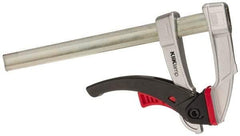 Bessey - 8" Capacity, 3" Throat Depth Bar Clamp - 260 Lb Clamping Pressure, 12" OAL - Exact Tool & Supply